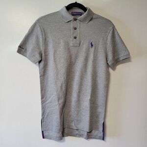 Ralph lauren NWT purple label made in Italy polo shirt. Size extra small.